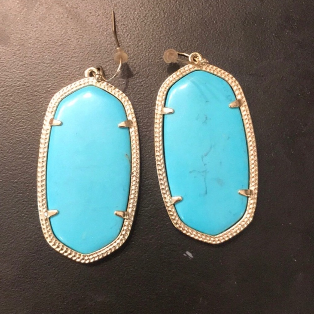 Kendra Scott Turquoise Elle Earrings!😍 Worn Once